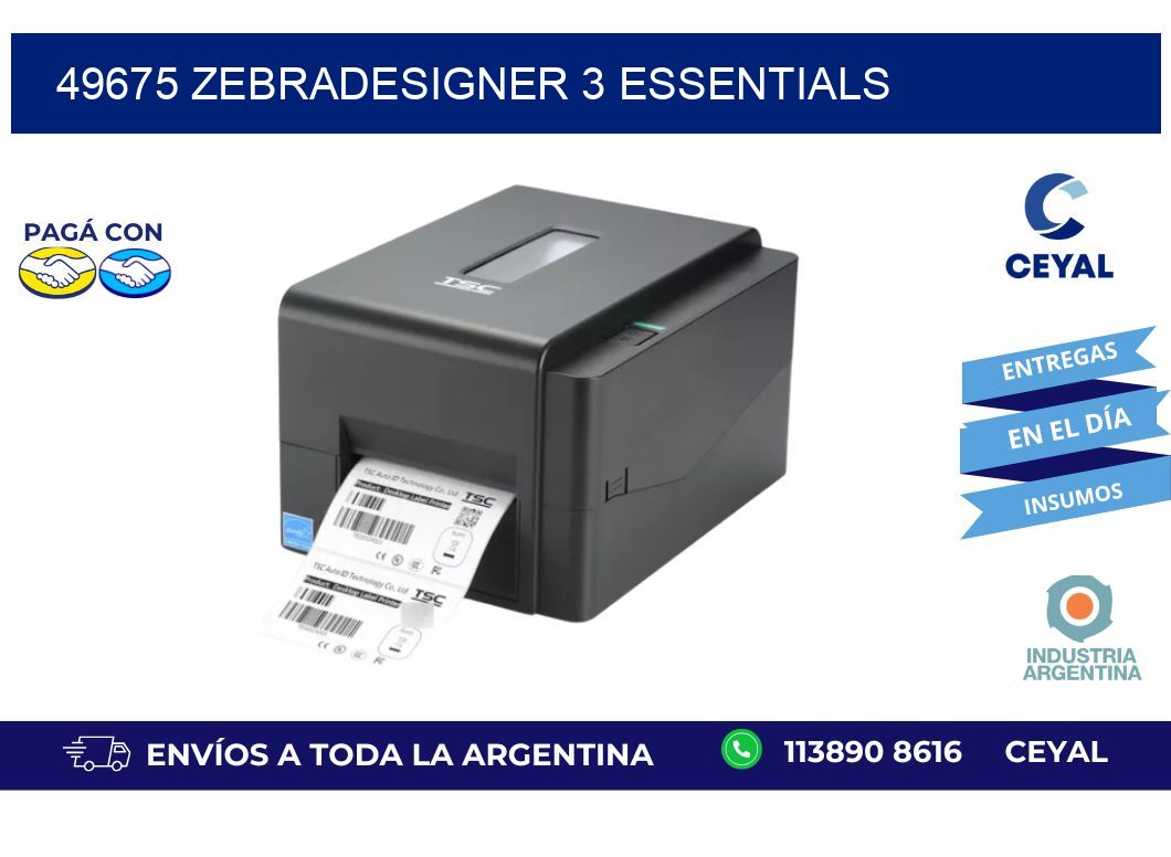 49675 ZebraDesigner 3 Essentials