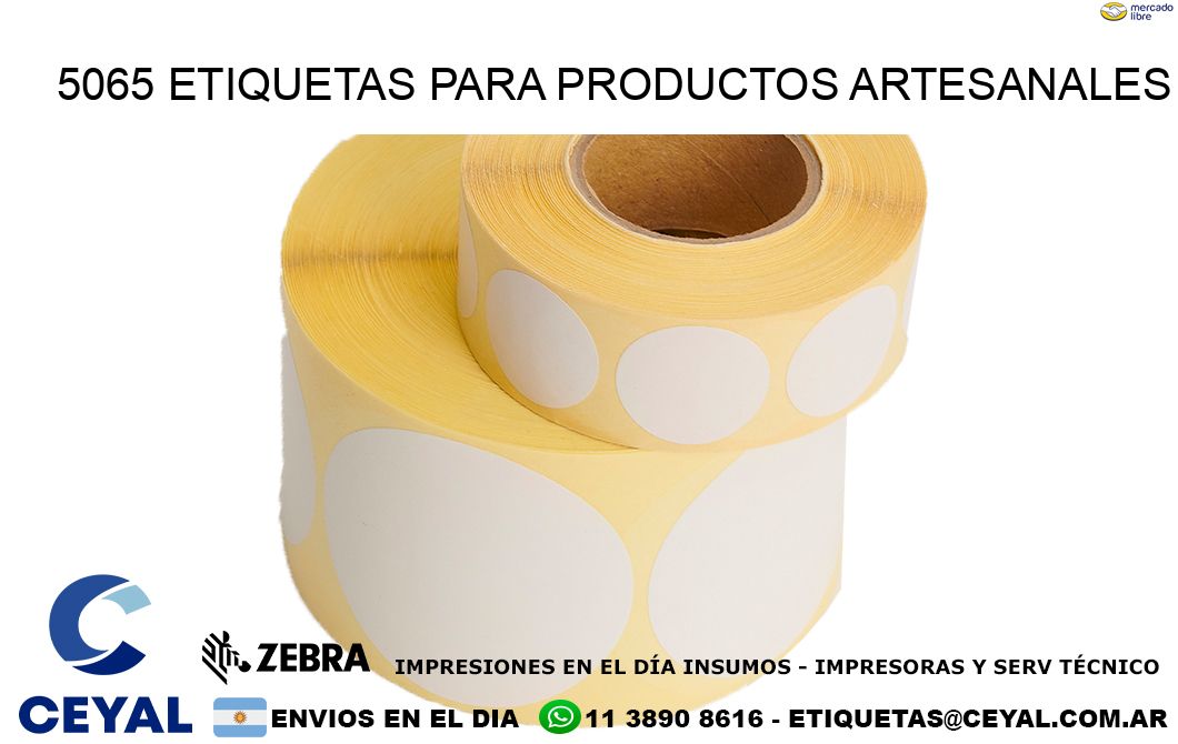 5065 Etiquetas para productos artesanales