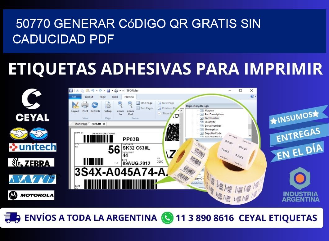 50770 Generar código QR gratis sin caducidad PDF