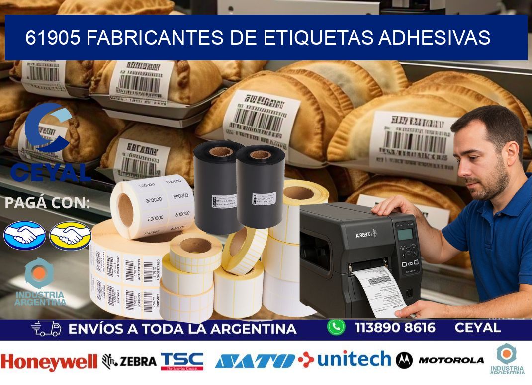 61905 Fabricantes de etiquetas adhesivas