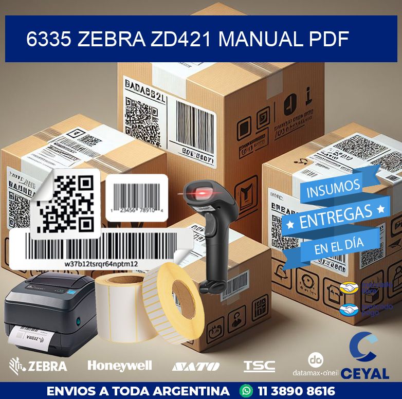6335 Zebra ZD421 manual PDF