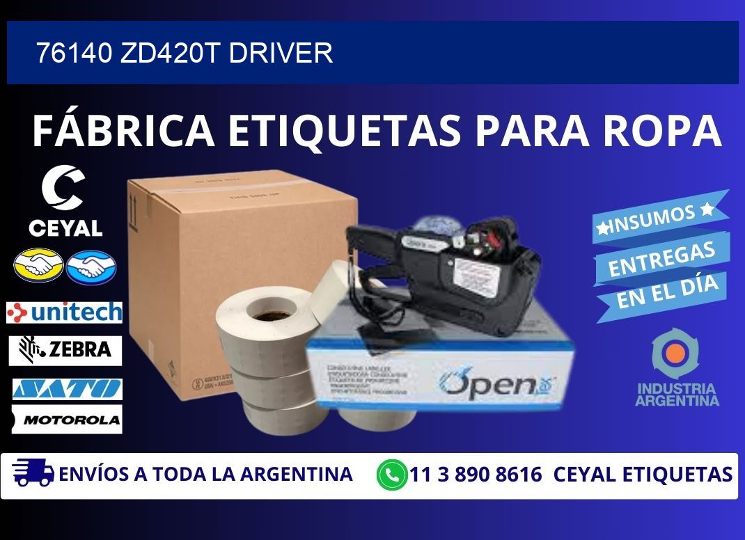 76140 ZD420t driver