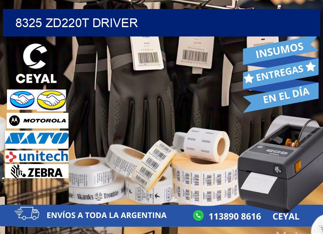 8325 ZD220t driver