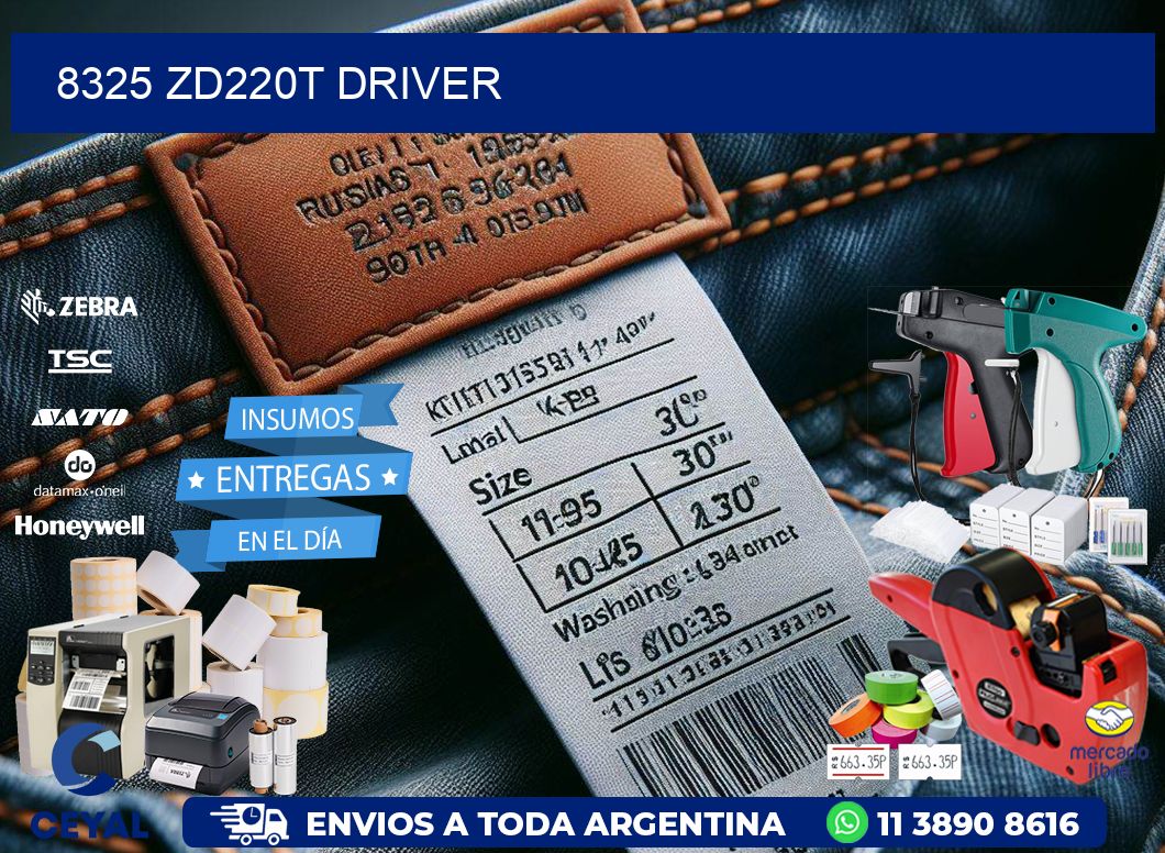 8325 ZD220t driver
