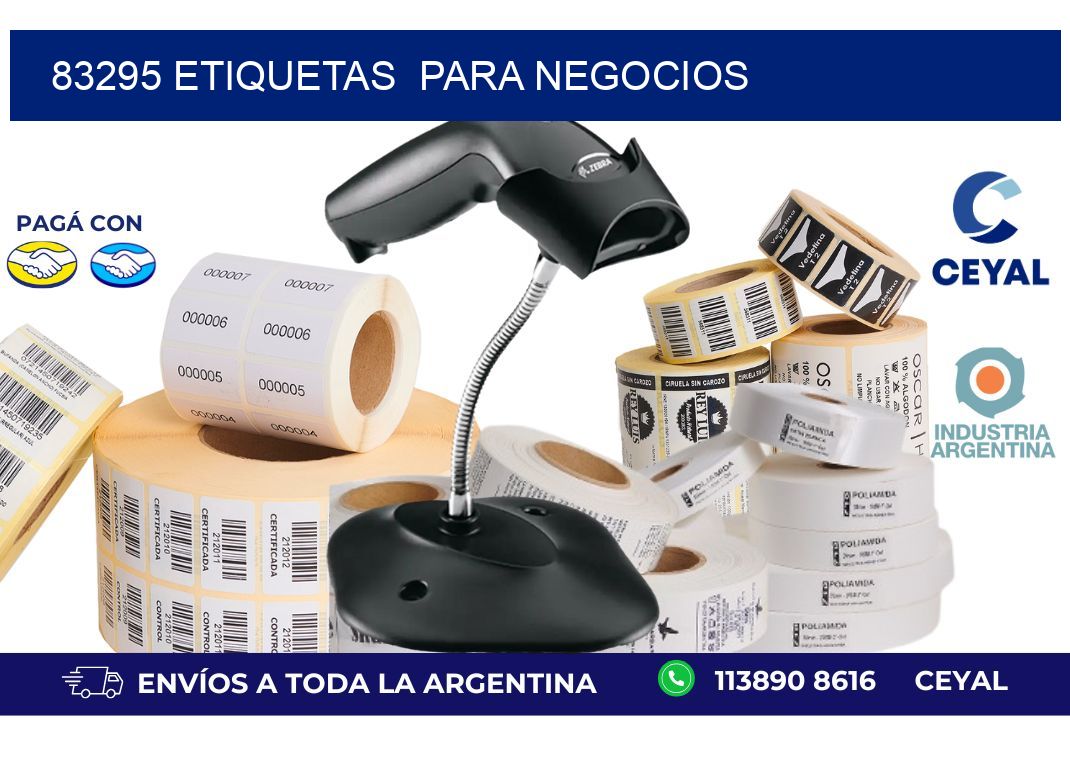 83295 etiquetas  para negocios