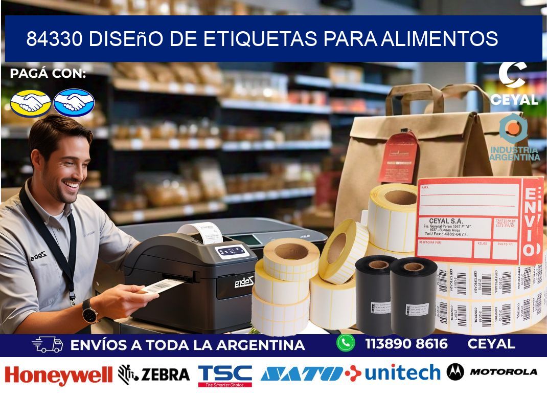 84330 Diseño de etiquetas para alimentos