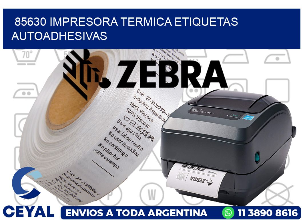 85630 Impresora termica etiquetas autoadhesivas