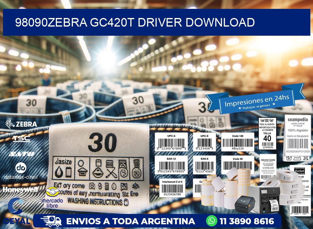 98090Zebra GC420t driver download