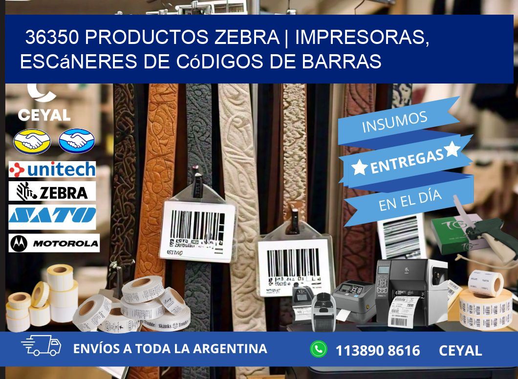 36350 Productos Zebra | Impresoras, escáneres de códigos de barras