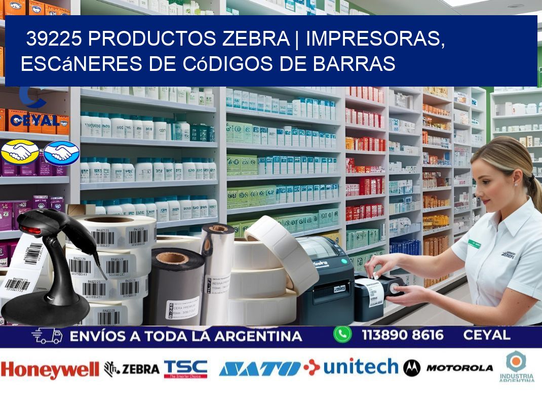 39225 Productos Zebra | Impresoras, escáneres de códigos de barras