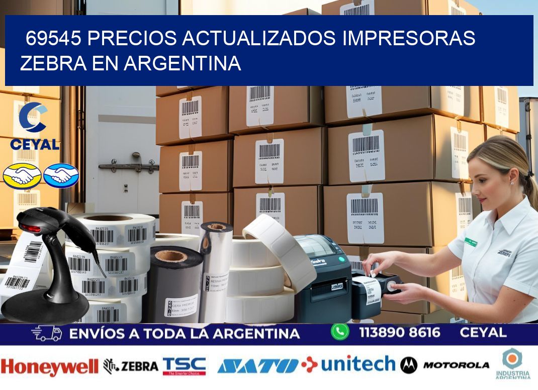 69545 precios actualizados impresoras zebra en argentina