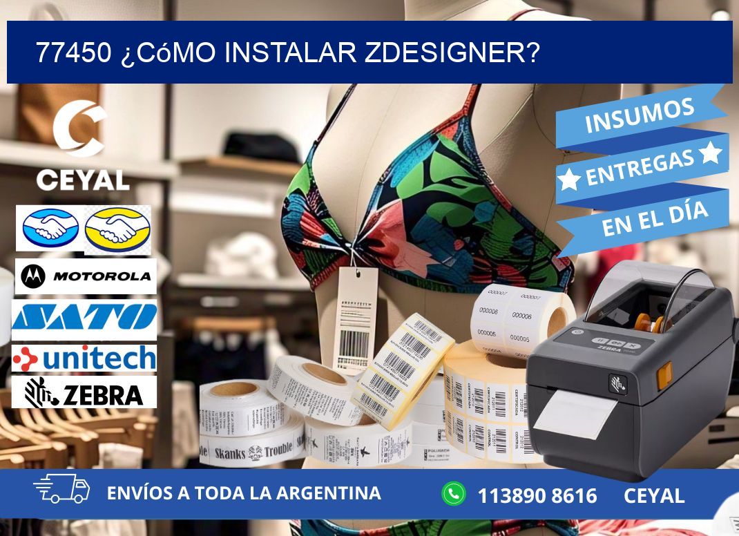 77450 ¿Cómo instalar ZDesigner?
