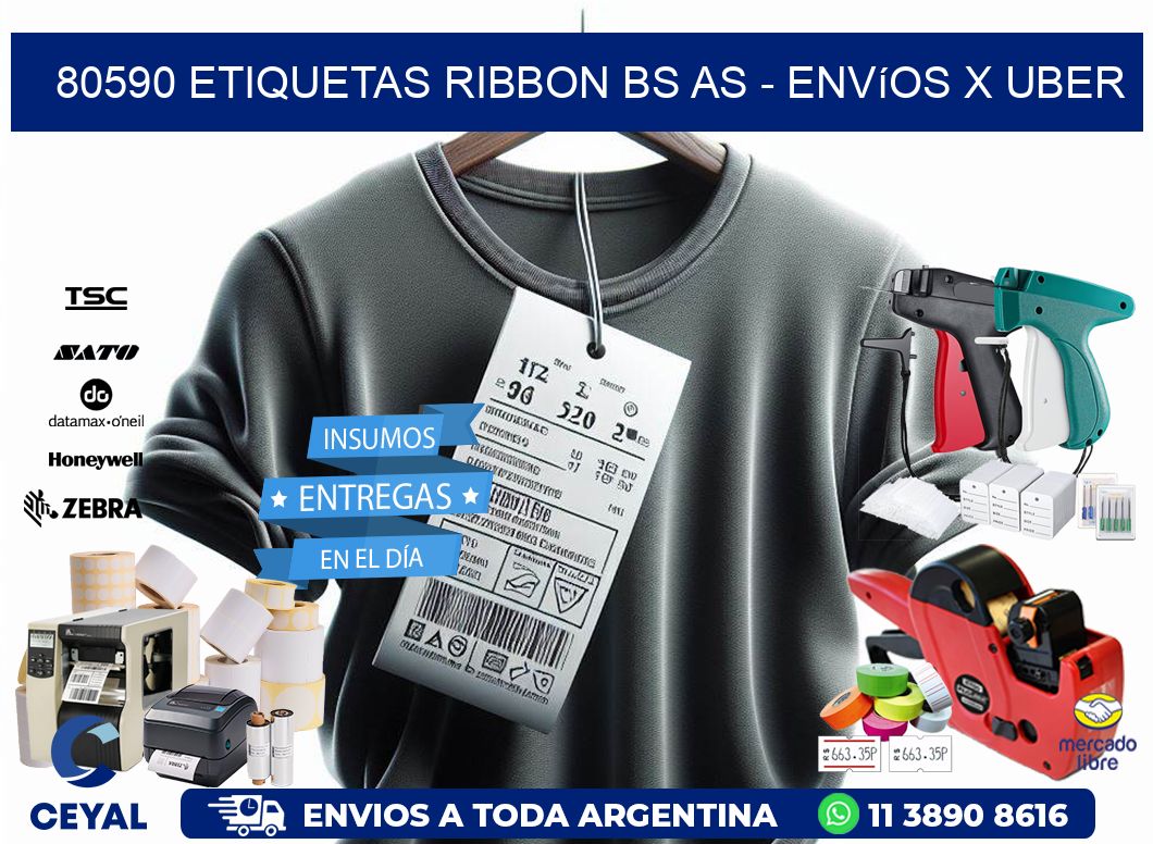 80590 etiquetas ribbon bs as – envíos x uber