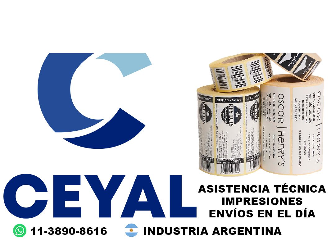 98905 etiquetas   impresoras zebra zd421 ribbon -Todo para Etiquetar