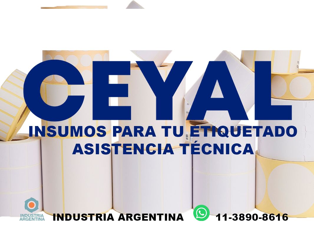 impresora de escritorio + 53395 etiquetas + ribbon