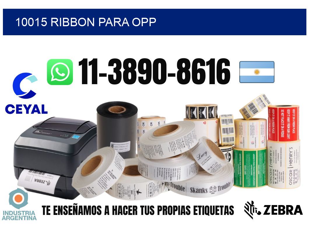 10015 ribbon para opp