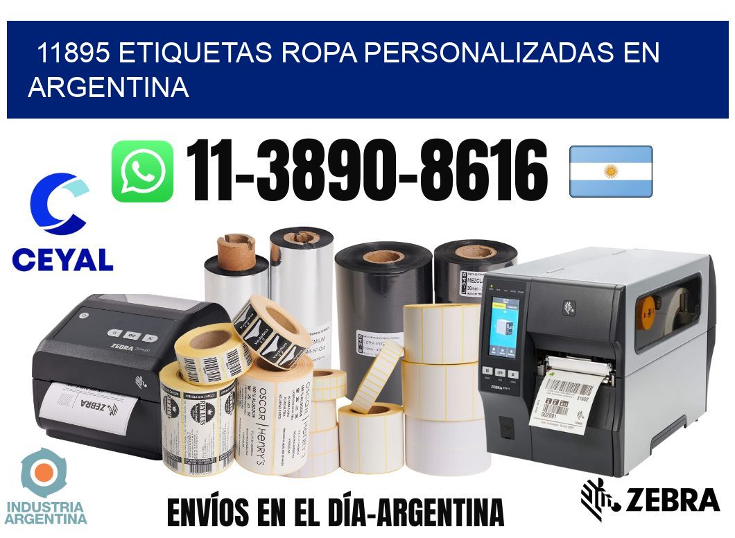 11895 Etiquetas ropa personalizadas en Argentina