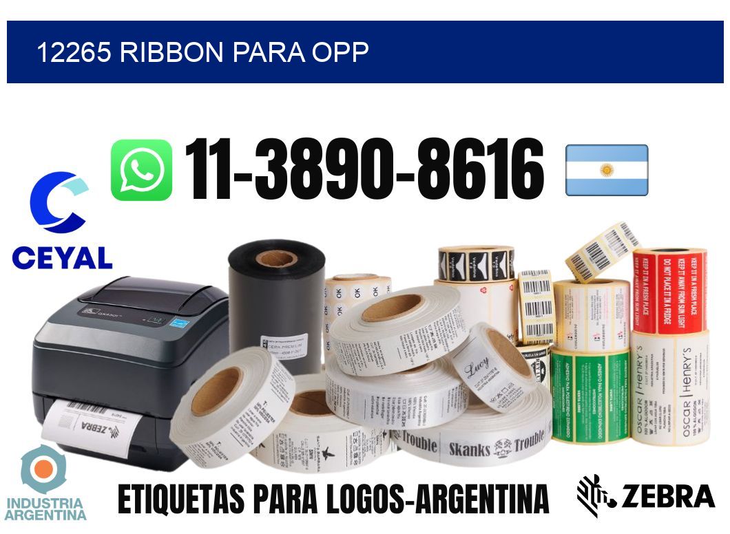 12265 ribbon para opp