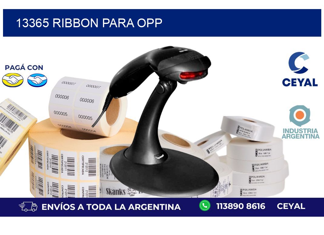 13365 ribbon para opp