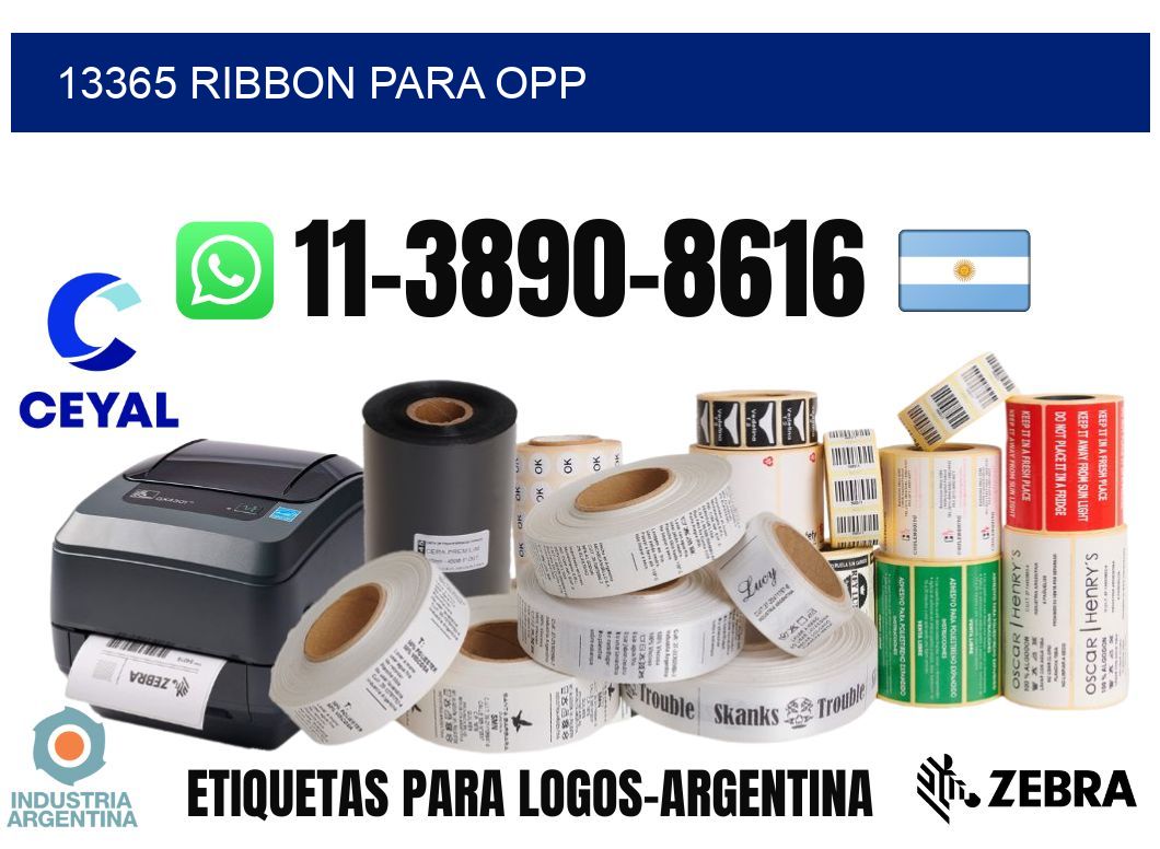 13365 ribbon para opp