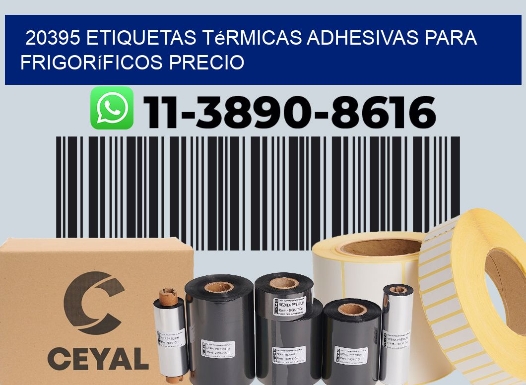 20395 etiquetas térmicas adhesivas para frigoríficos precio