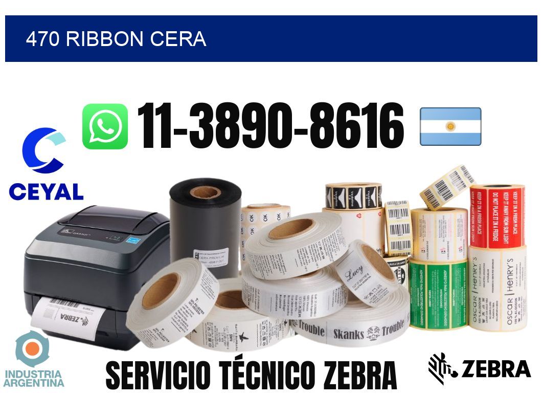 470 ribbon cera