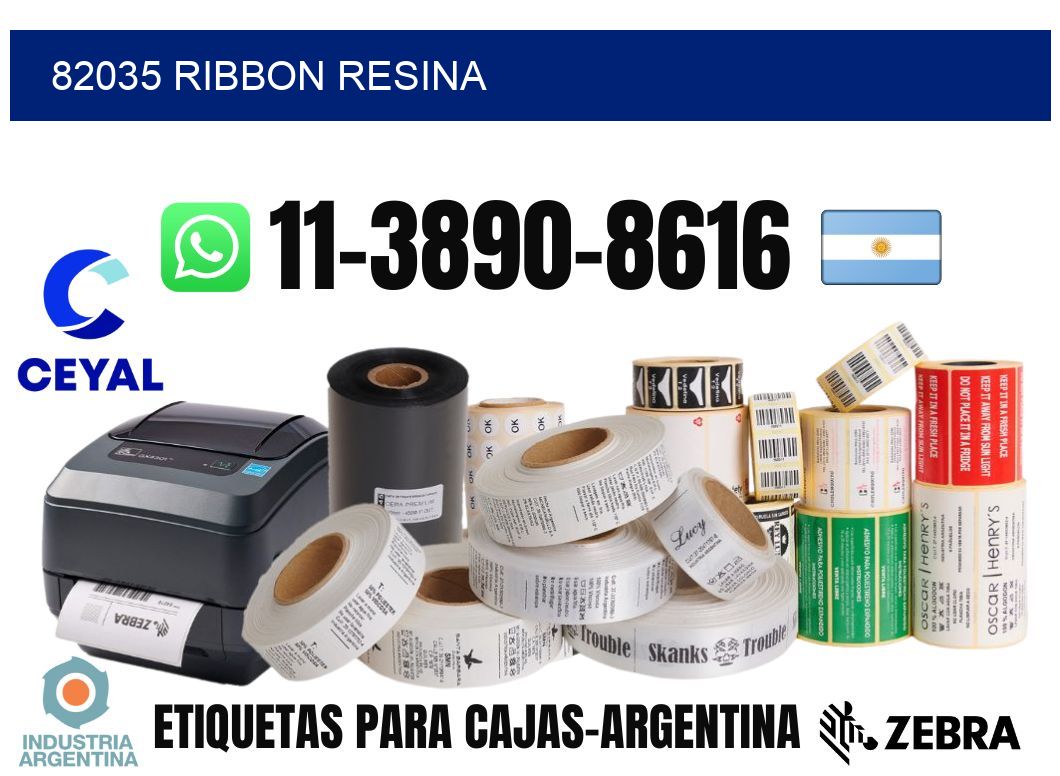 82035 ribbon resina
