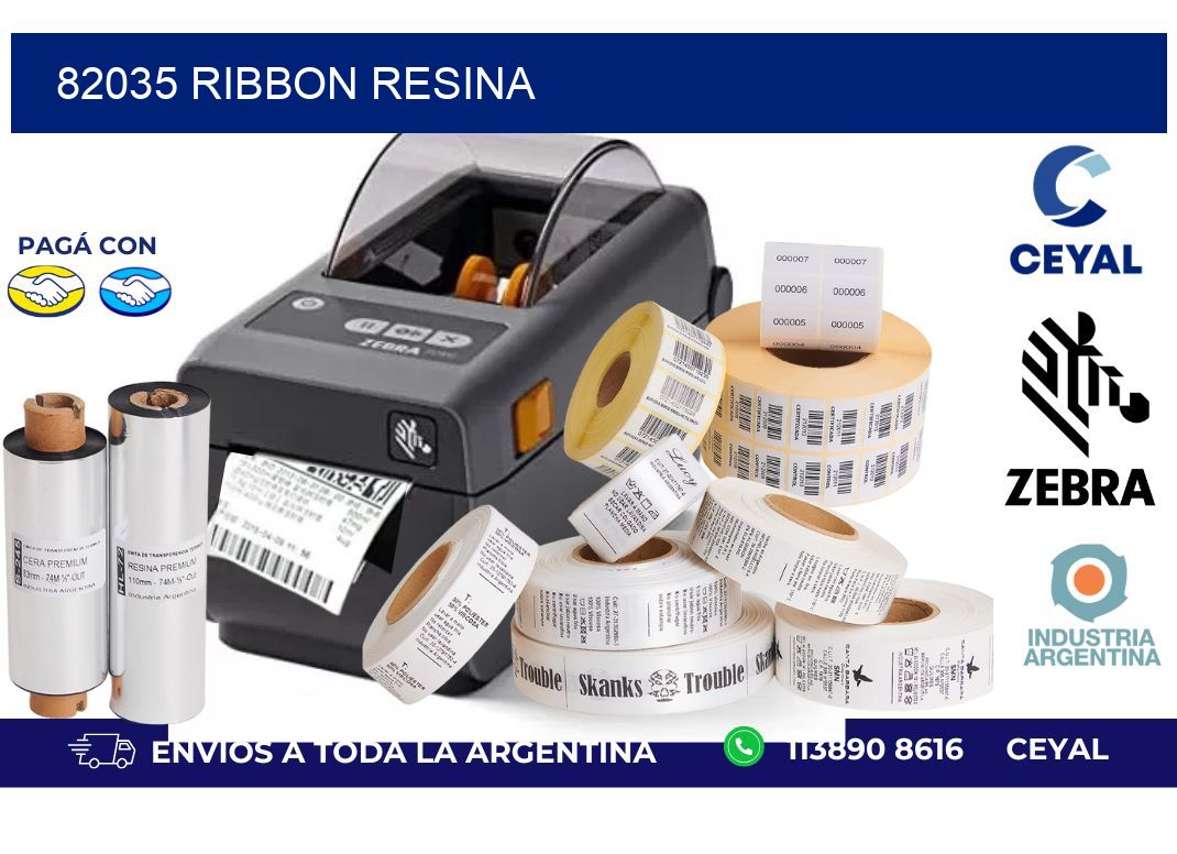 82035 ribbon resina