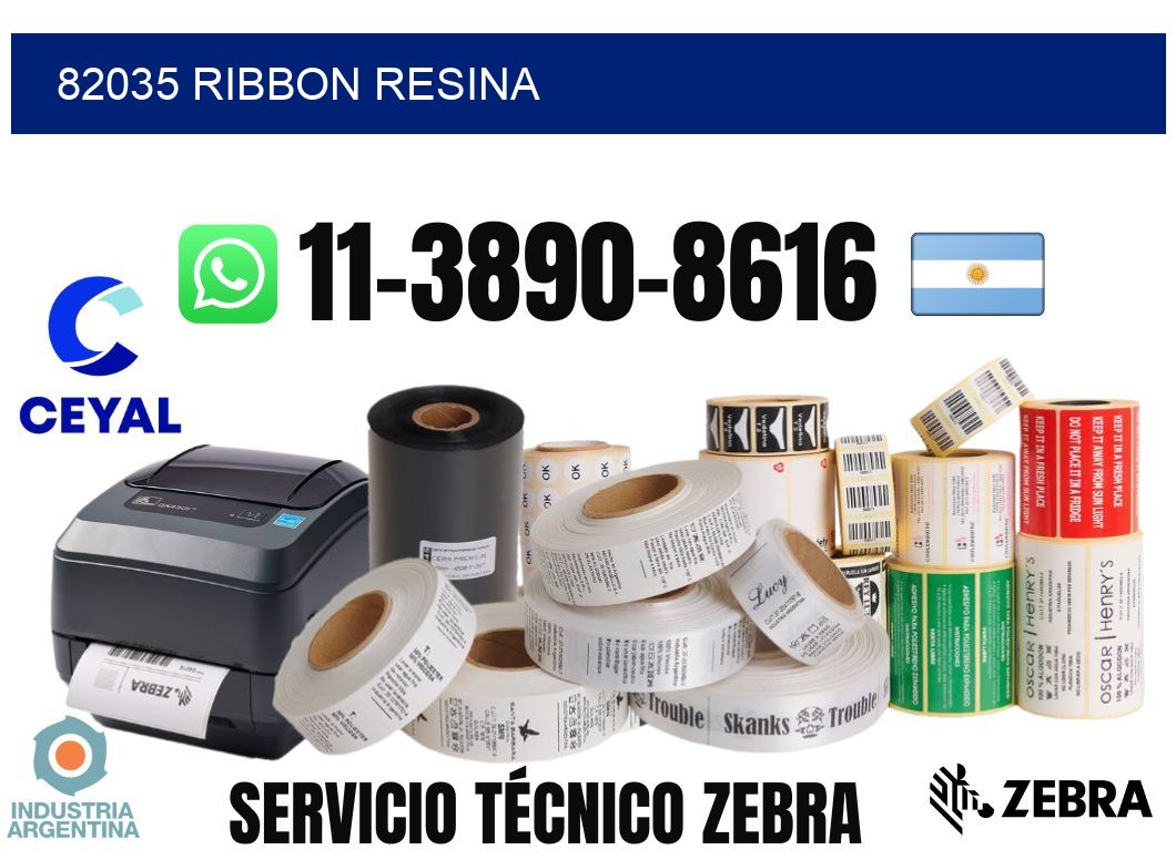 82035 ribbon resina