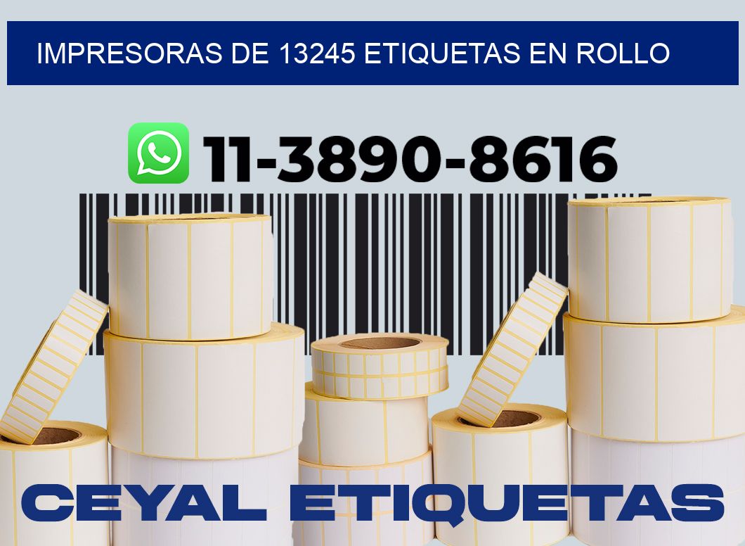 impresoras de 13245 etiquetas en rollo