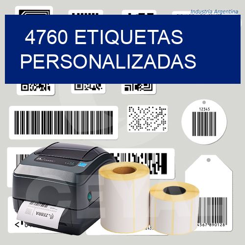 4760 etiquetas personalizadas