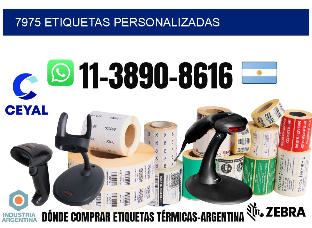 7975 etiquetas personalizadas