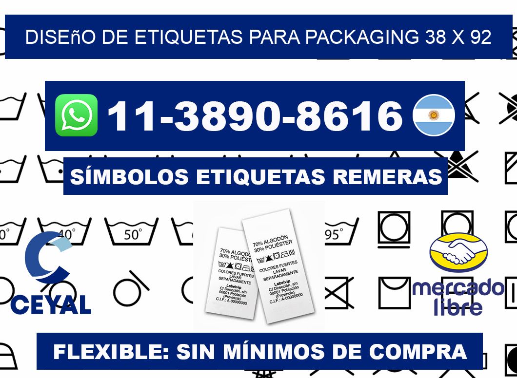 diseño de etiquetas para packaging 38 x 92