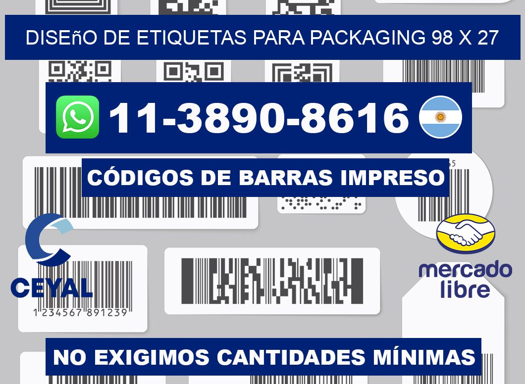 diseño de etiquetas para packaging 98 x 27