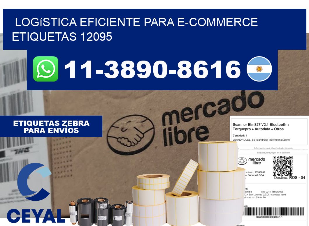 Logística eficiente para e-commerce  etiquetas 12095