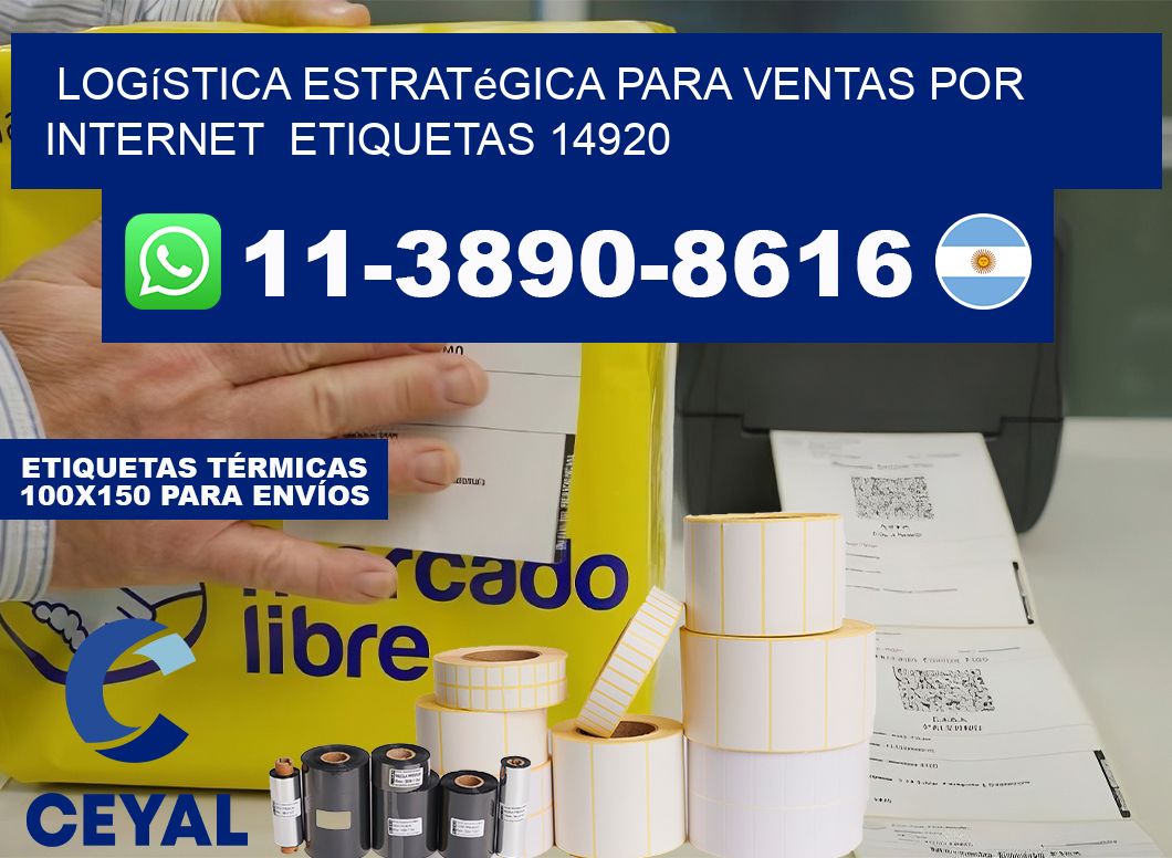 Logística estratégica para ventas por internet  etiquetas 14920