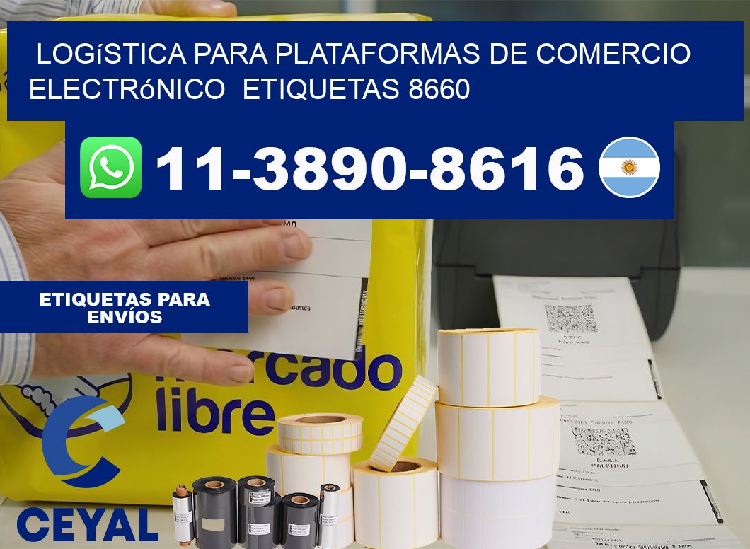 Logística para plataformas de comercio electrónico  etiquetas 8660