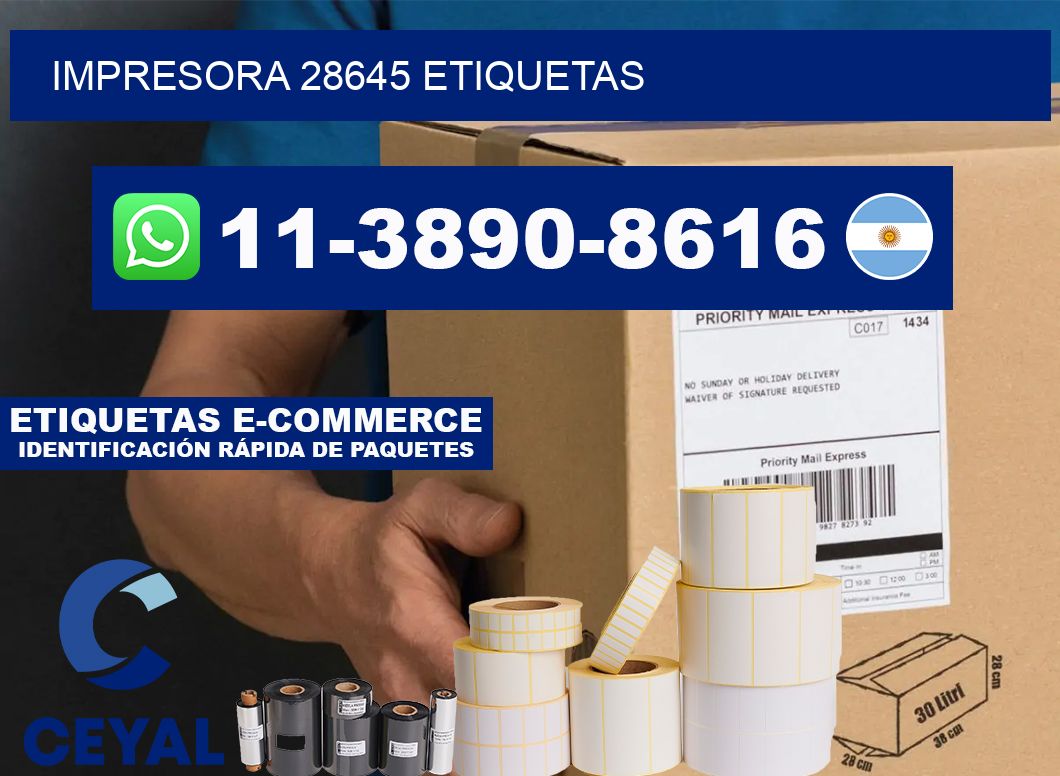 impresora 28645 etiquetas