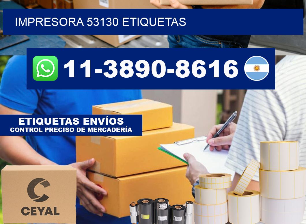 impresora 53130 etiquetas