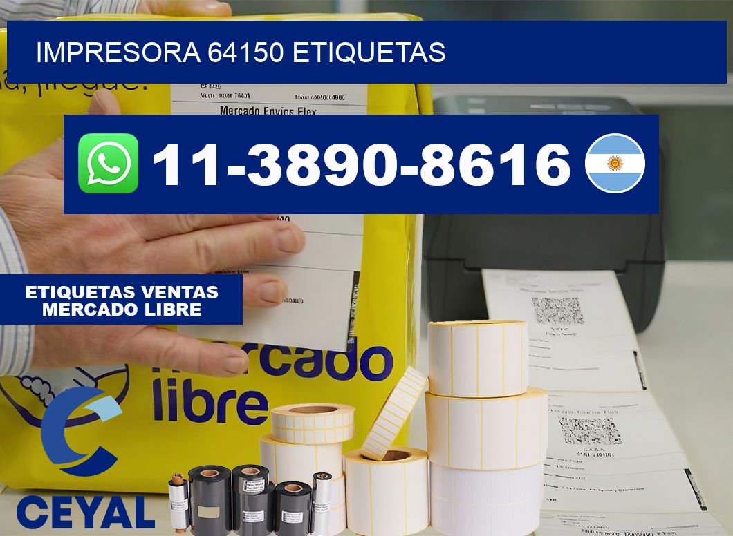 impresora 64150 etiquetas