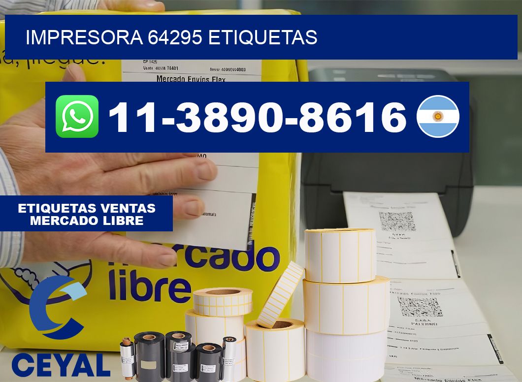 impresora 64295 etiquetas