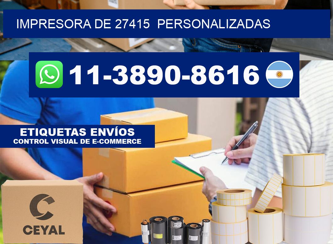 impresora de 27415  personalizadas