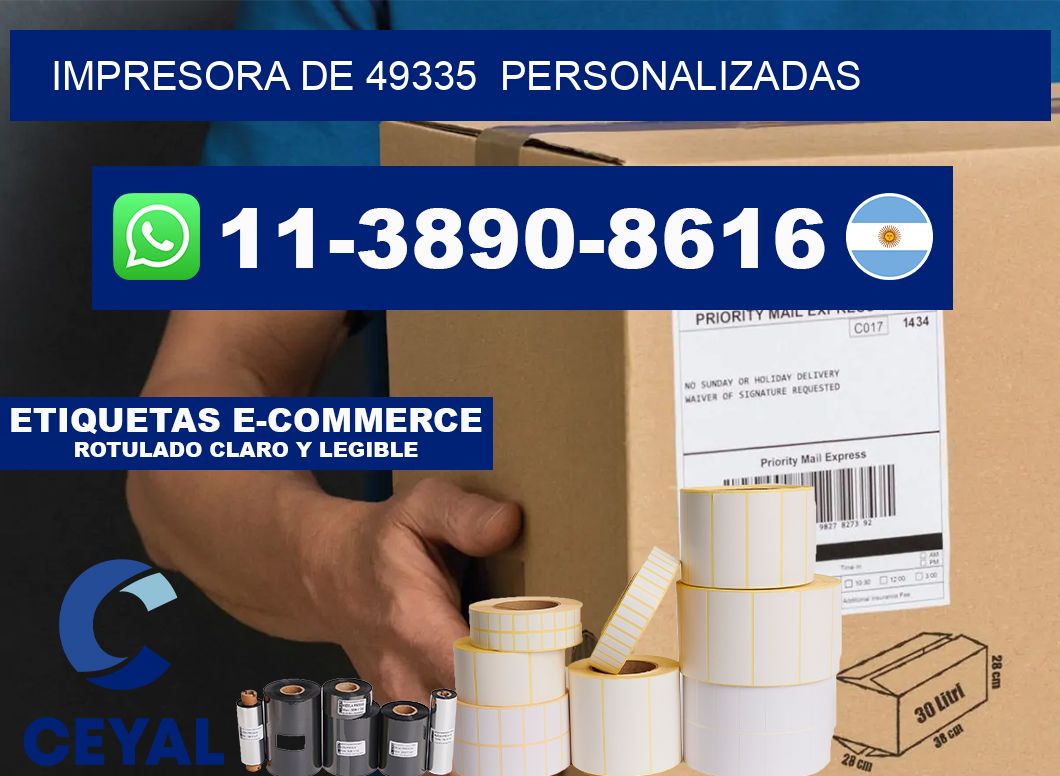 impresora de 49335  personalizadas