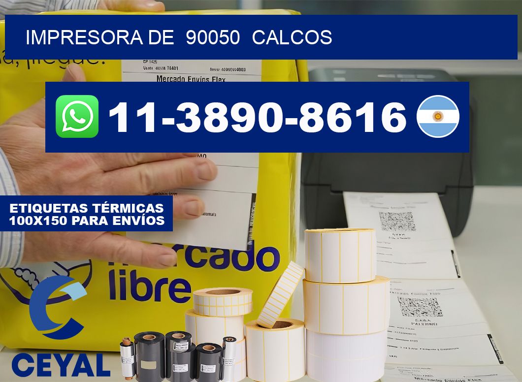 impresora de 90050 calcos