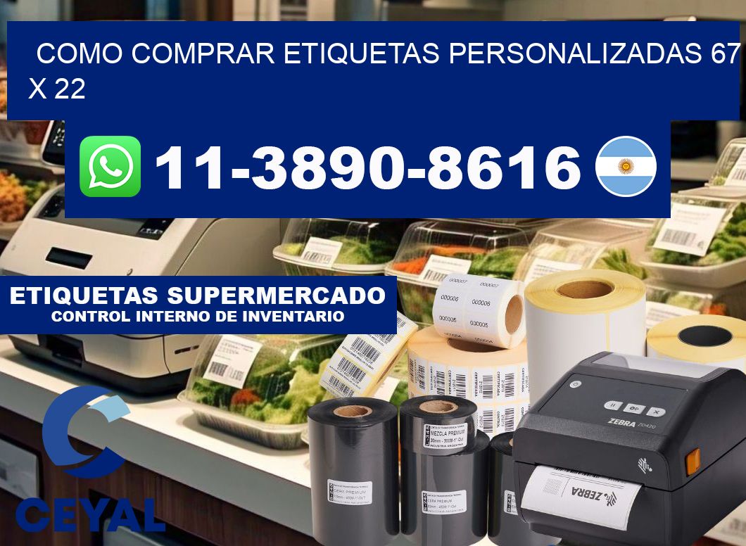como comprar etiquetas personalizadas 67 x 22