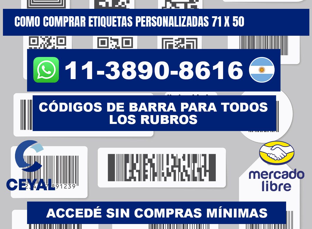 como comprar etiquetas personalizadas 71 x 50