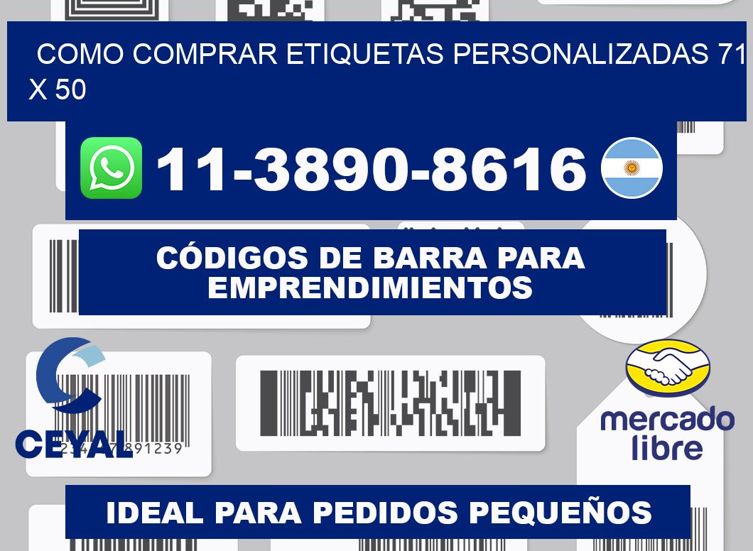 como comprar etiquetas personalizadas 71 x 50