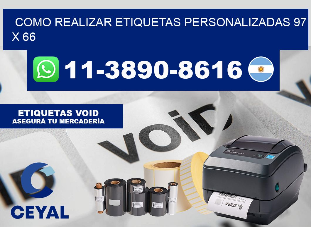 como realizar etiquetas personalizadas 97 x 66