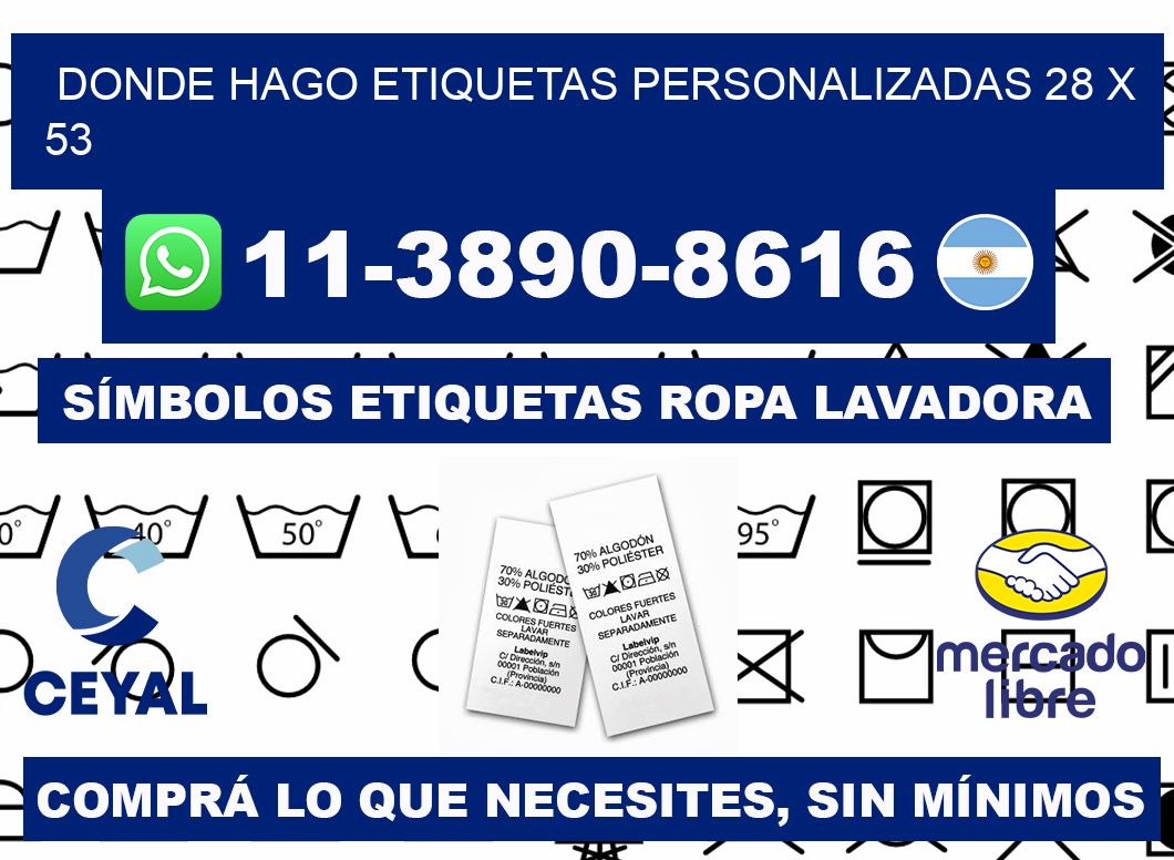 donde hago etiquetas personalizadas 28 x 53