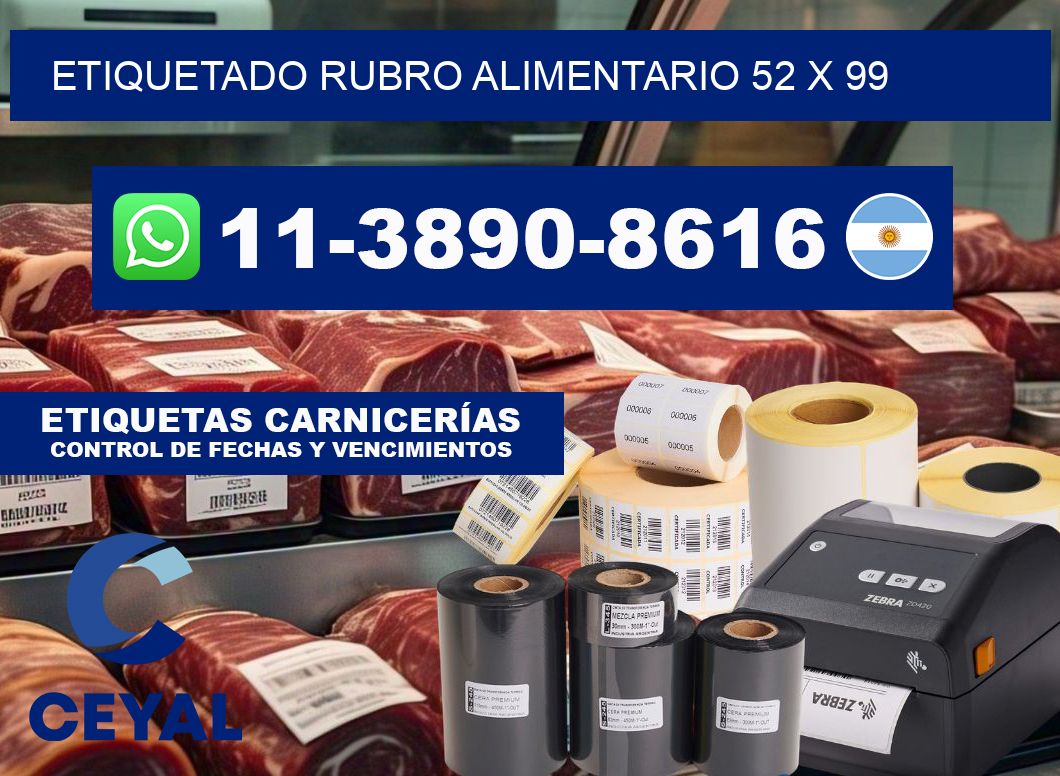 etiquetado rubro alimentario 52 x 99